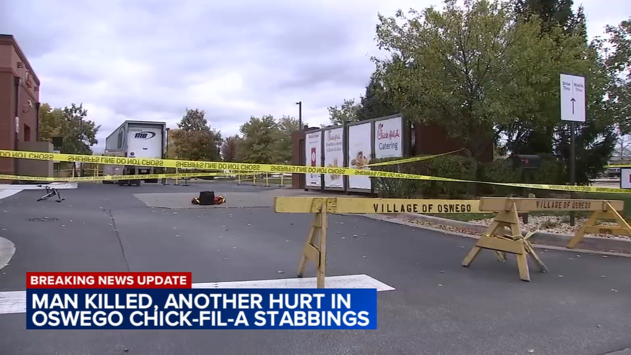 Man killed, other injured in stabbing attacks at Oswego Chick-fil-A
