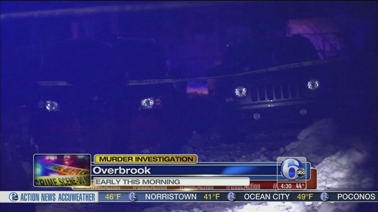 Shooting victim dragged by minivan in Overbrook