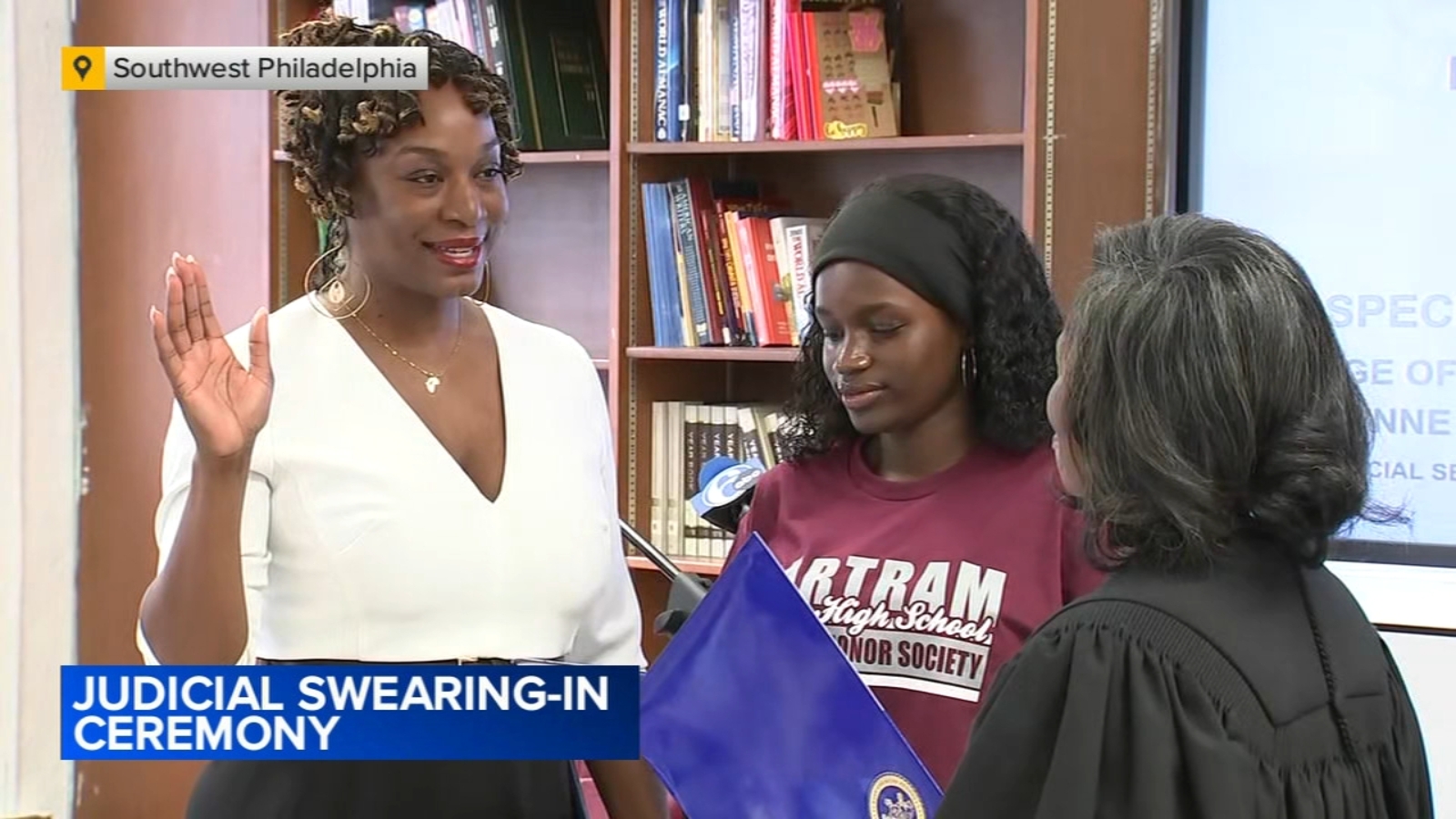 Special judicial swearing-in ceremony held for Schnearia Ashley in ...