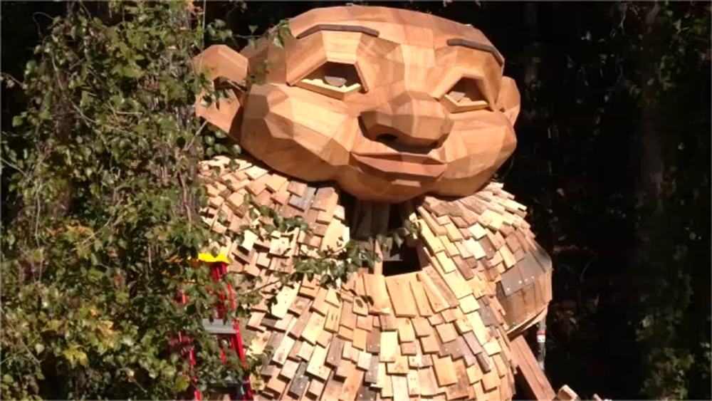 Trolling in the park: Dix Park debuts new sculptures