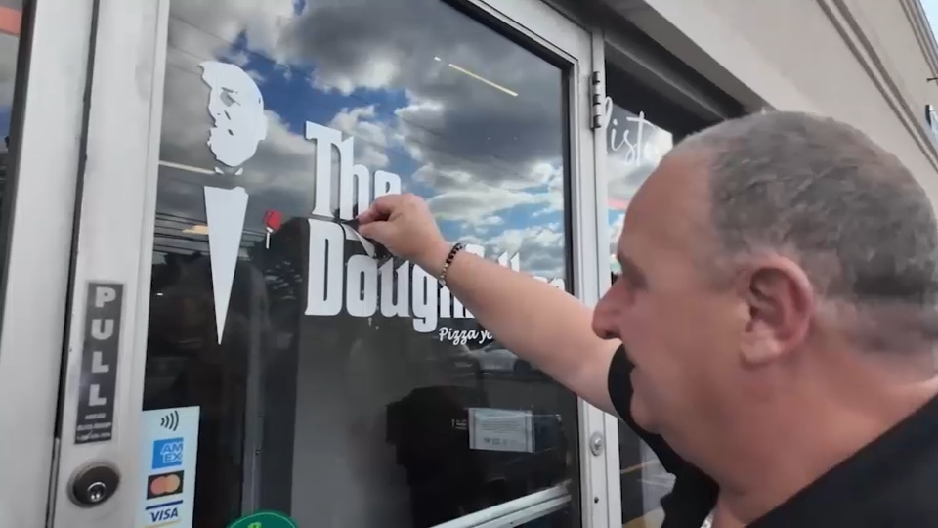 'The Doughfather' pizzeria hit with cease-and-desist over logo resembling 'The Godfather'