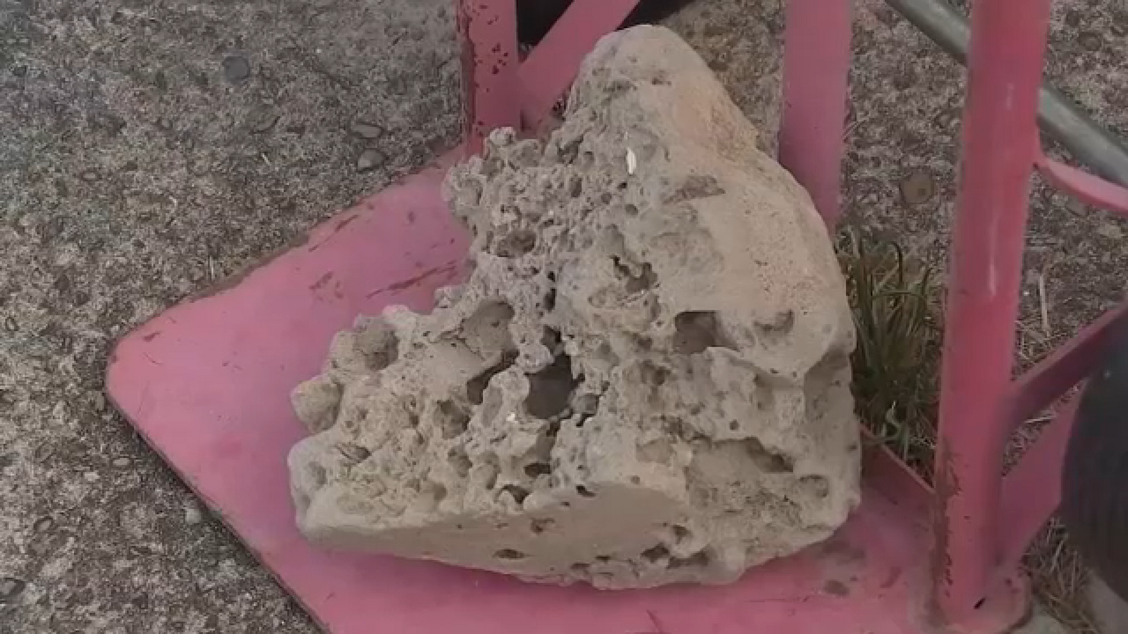 Homeowner seeks answers after she says Solid Waste removed landscaping stones from property