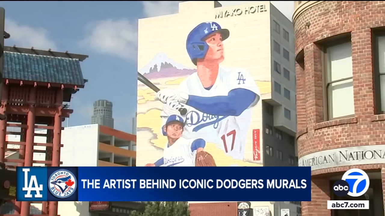 Dodgers World Series: Meet Robert Vargas, the artist behind some