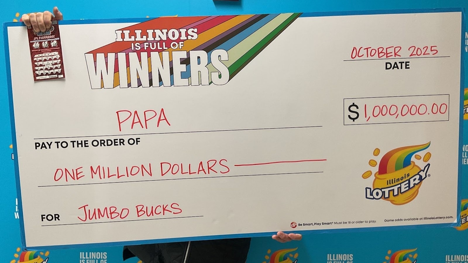 Illinois Lottery player wins M on scratch-off-ticket sold in Chicago