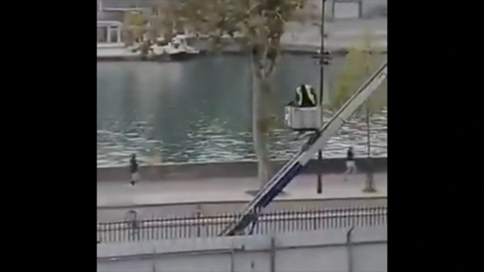 How a German freight lift became an unexpected social media star in the Louvre heist