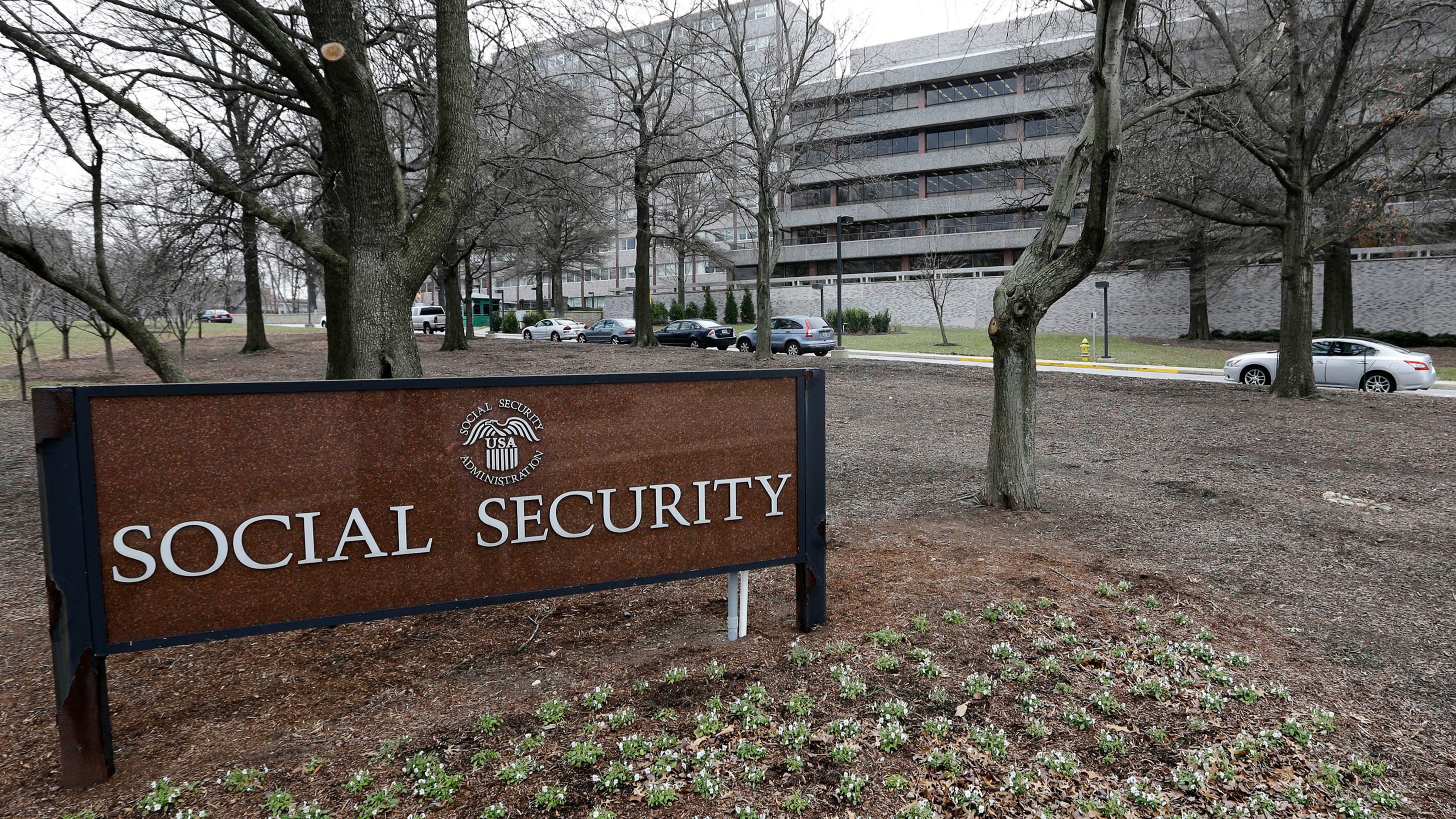 The Social Security Administration's main campus is seen in Woodlawn, Md., Jan. 11, 2013.