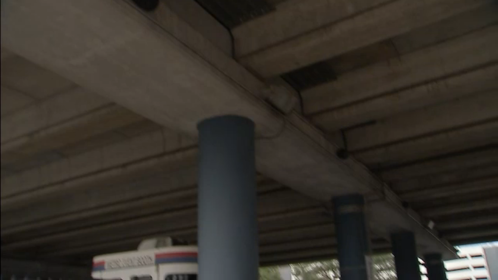 Why is classical music being blasted on loud speakers in downtown Houston underpass?