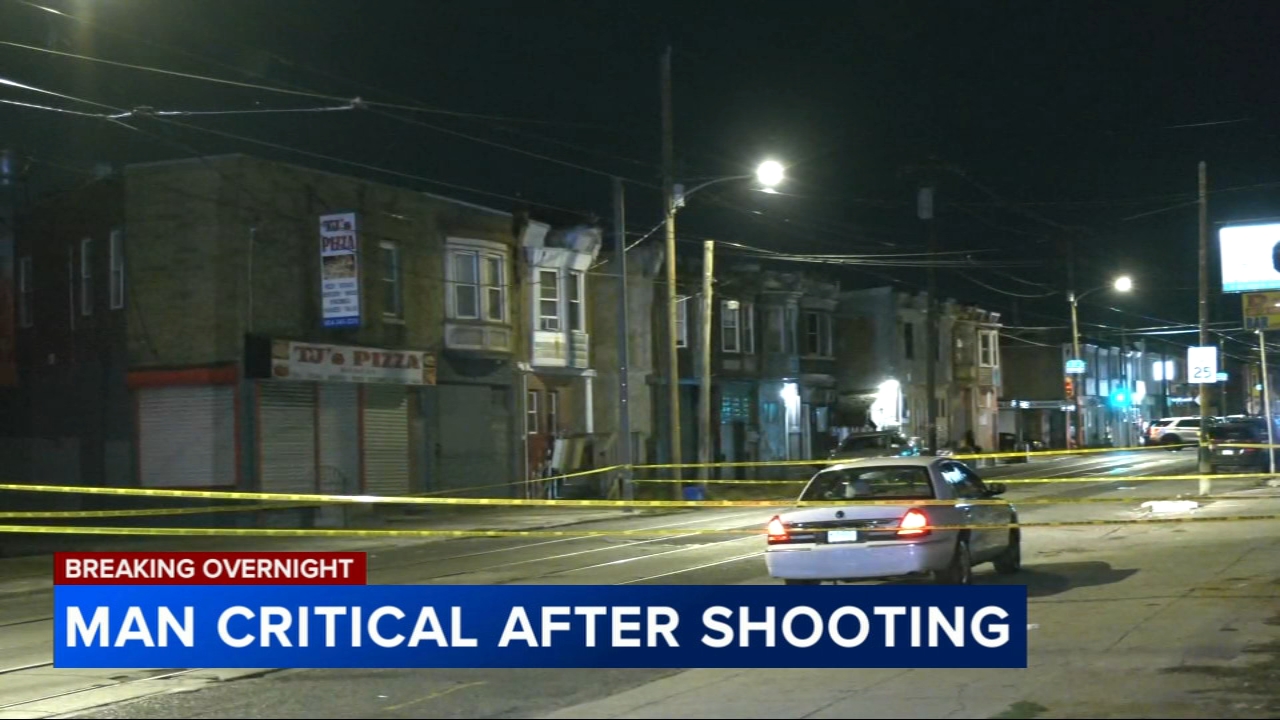Man critically injured in shooting in West Philadelphia - 6abc Philadelphia