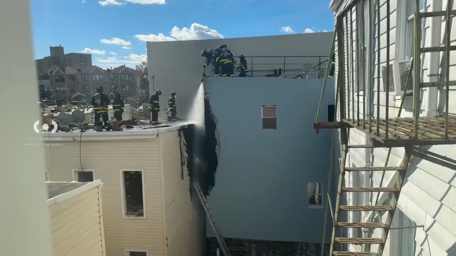 Bronx home damaged in 2-alarm fire in Van Nest section - ABC7 New York