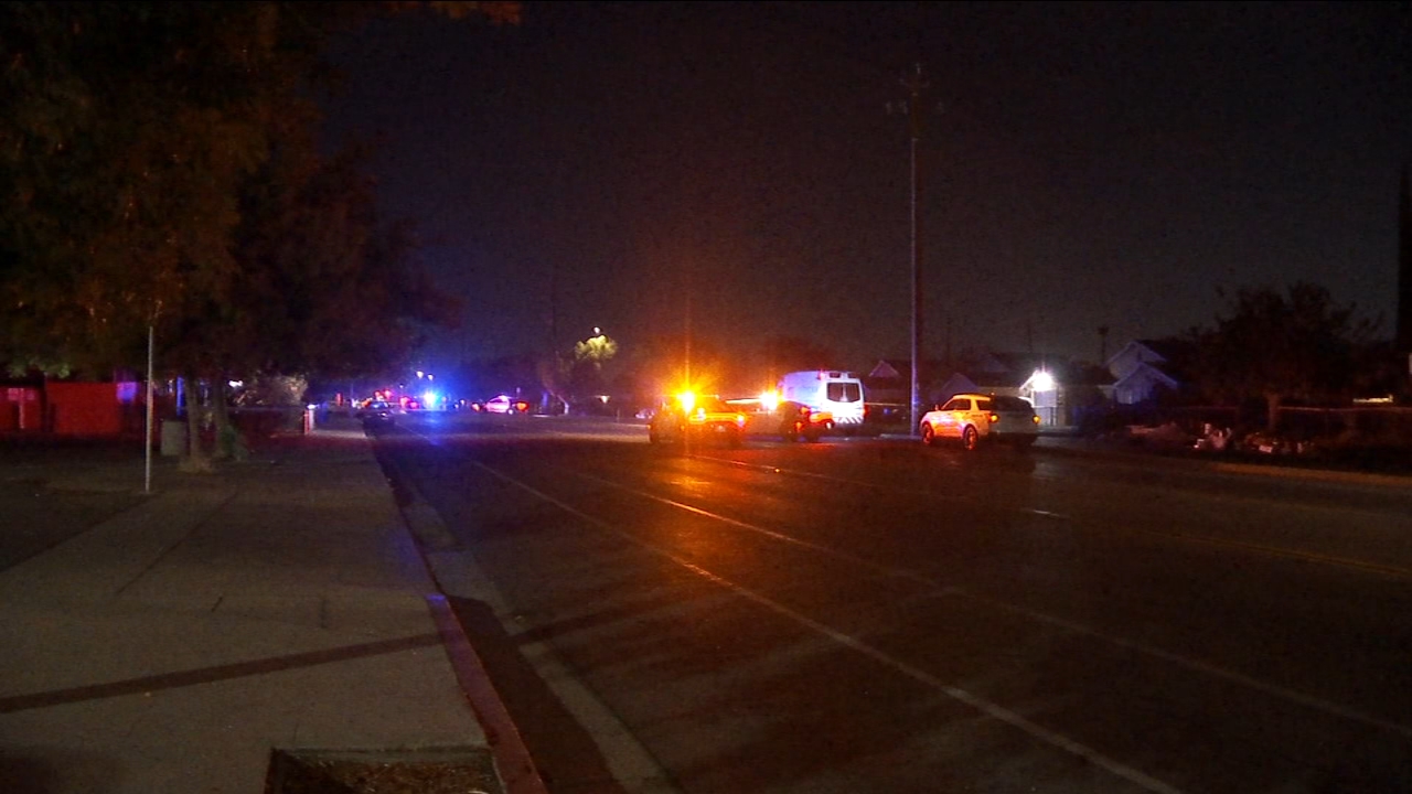 Man found dead in Central Fresno after being hit by a car, suspect at large, police say