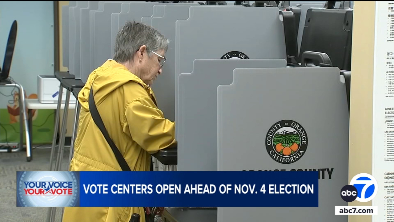 LA County opens some voting centers ahead of special election