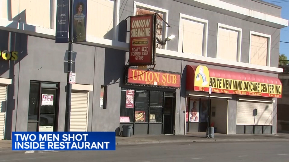 2 shot inside restaurant on South Side: CPD
