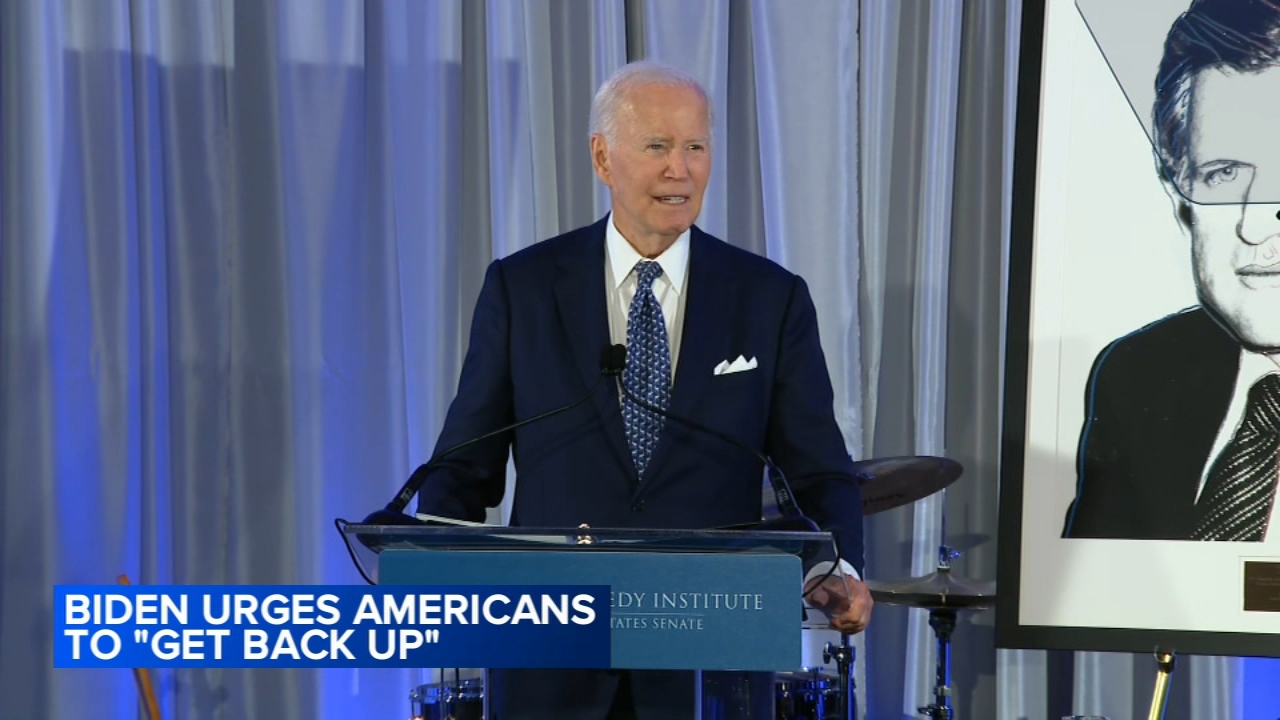 Biden calls these dark days as he urges Americans to get back up