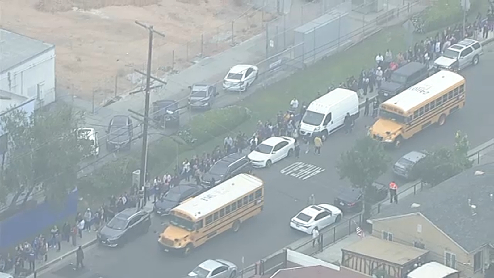 Garfield High School in East LA evacuated due to law enforcement activity near campus