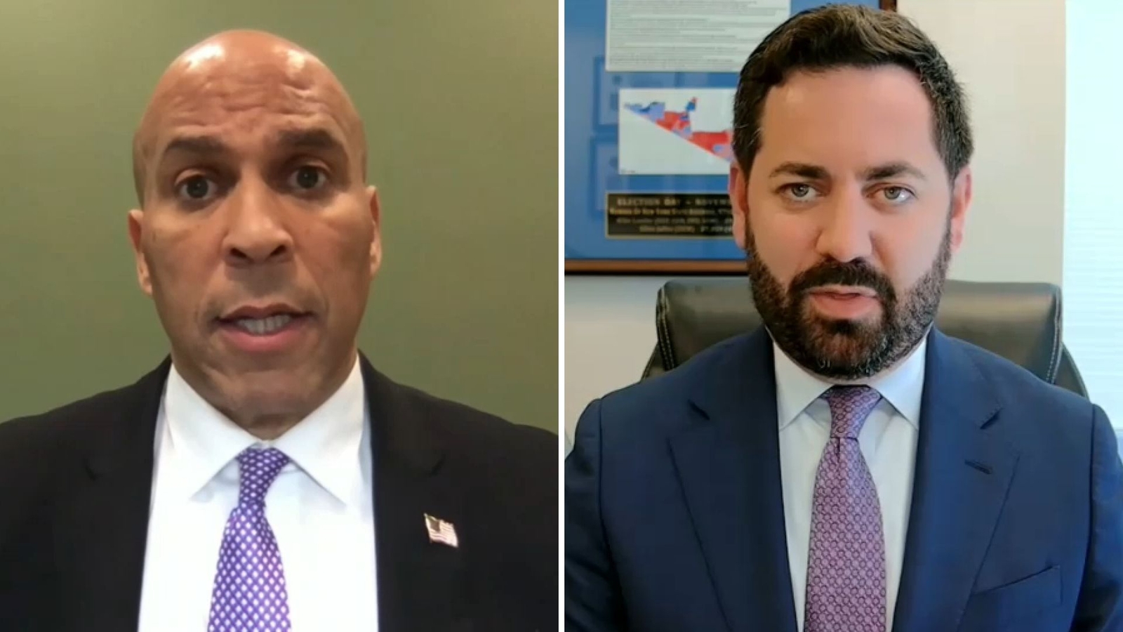 Up Close with Bill Ritter: NJ Sen. Cory Booker, NY Rep. Mike Lawler on ...