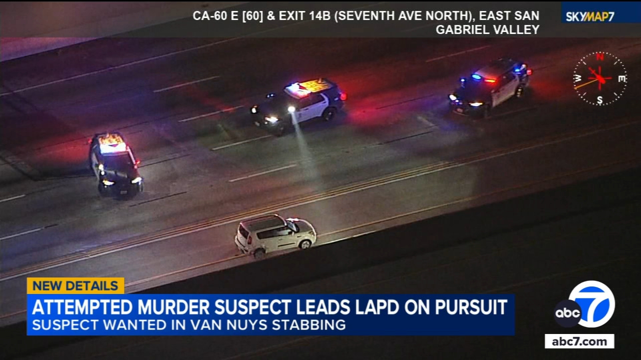 Attempted murder suspect leads officers on dangerous high-speed chase
