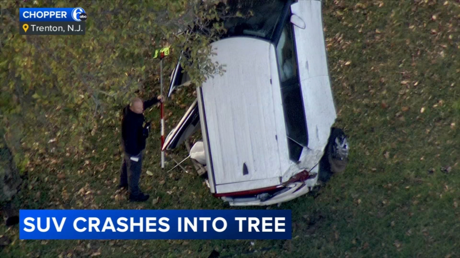 Man, 76, killed after SUV crashes into tree in Trenton, New Jersey ...