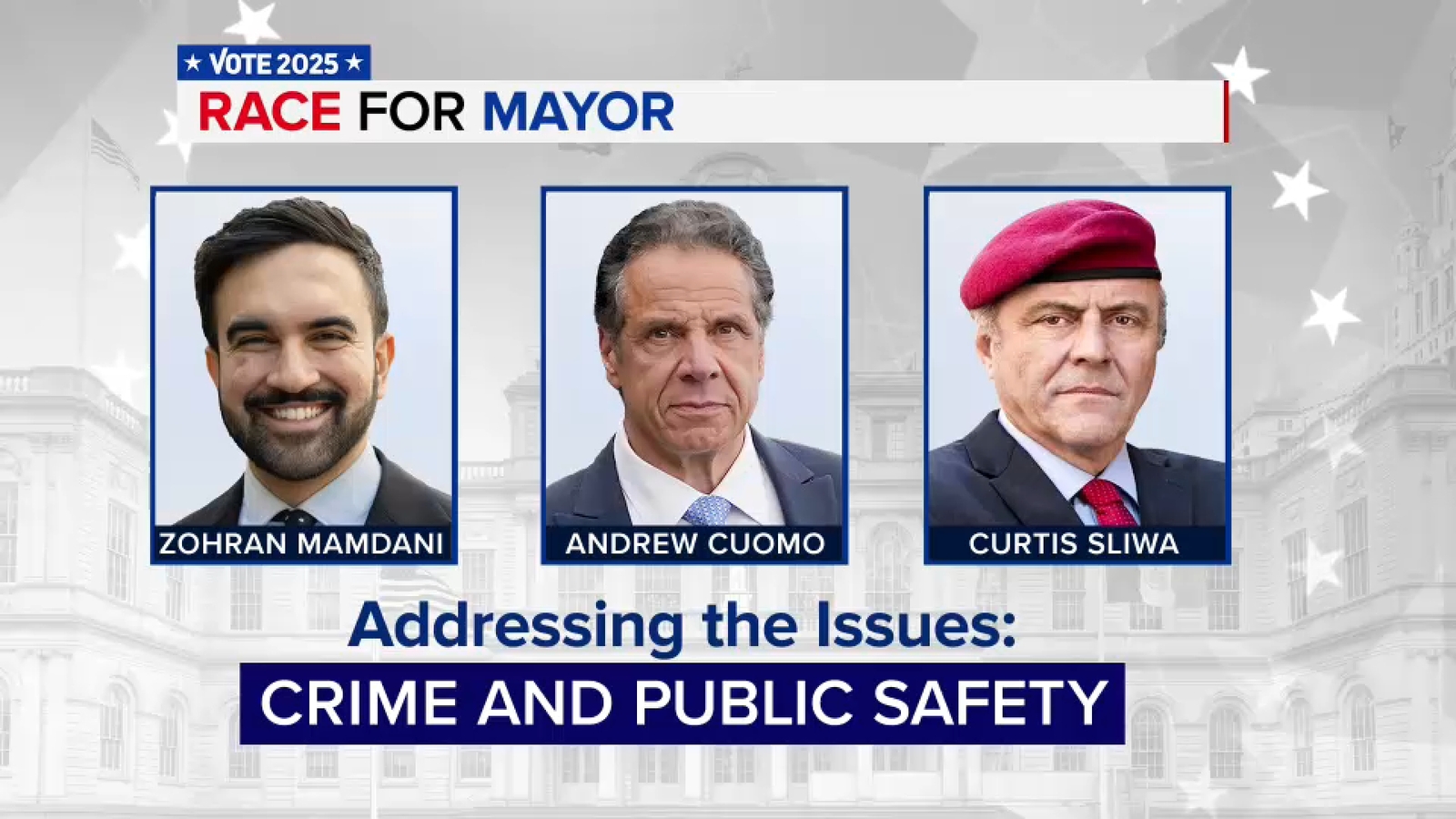 2025 NYC mayoral election: New York City candidates address the issue ...