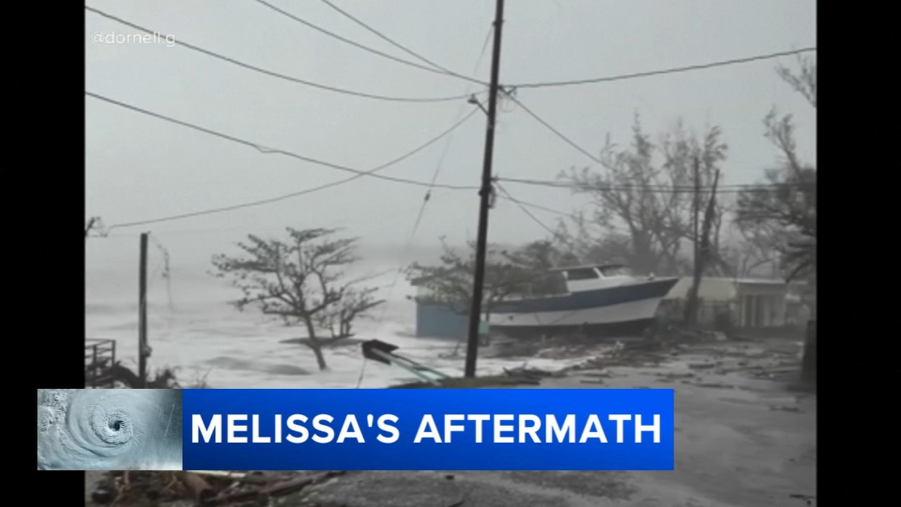 Hurricane Melissa makes landfall in Jamaica as Cat. 5 storm