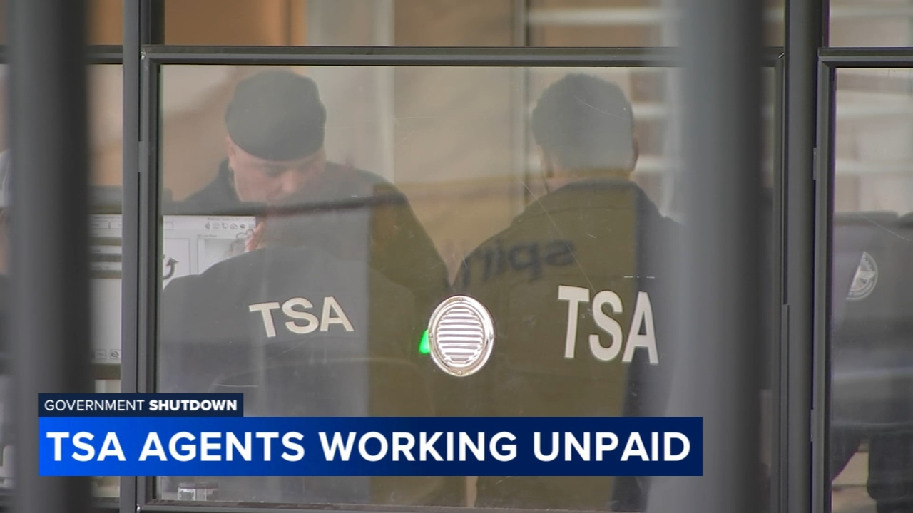 TSA workers at PHL struggle without pay amid government shutdown