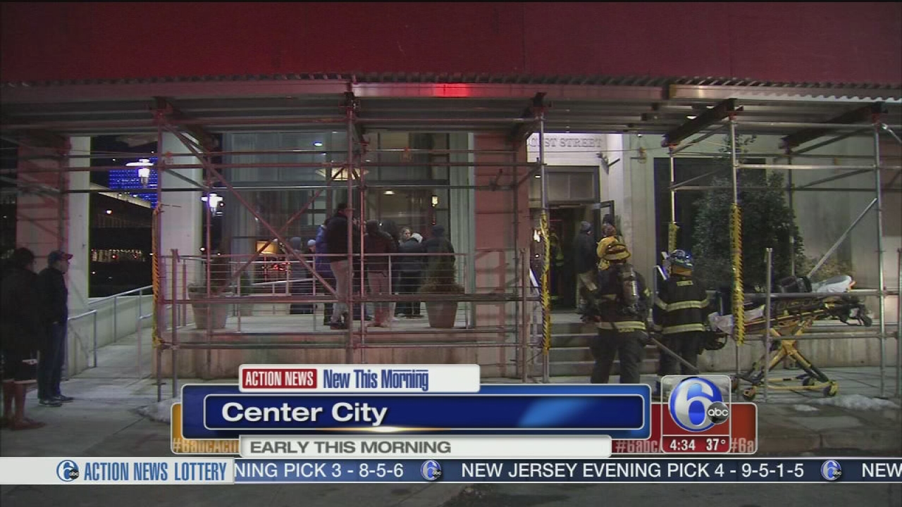 Elevator fire forces evacuation in Center City