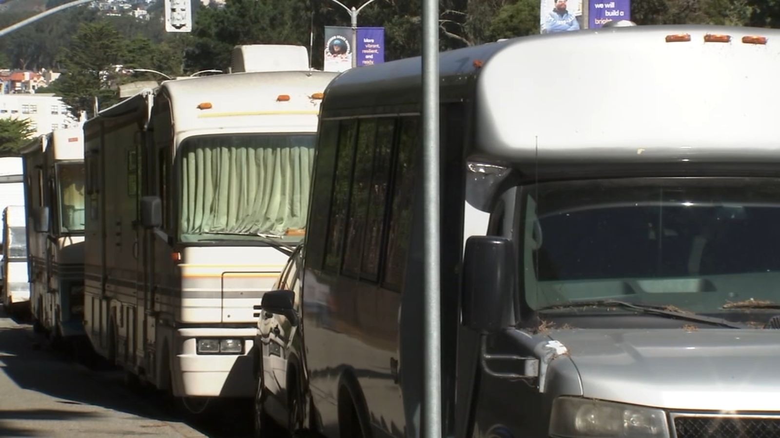 Hundreds of SF RV residents could be at risk of getting towed as parking ban approaches