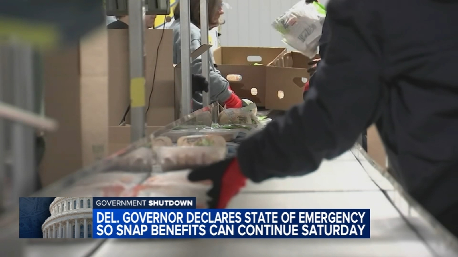 Delaware governor declares State of Emergency so SNAP benefits can continue amid government shutdown
