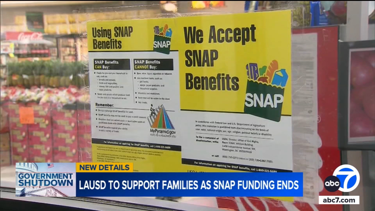 LAUSD to support families as SNAP funding ends