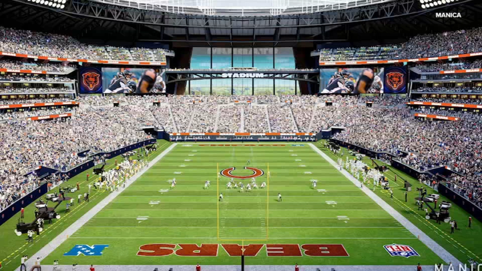 Bears say they would set aside $25M for Chicago amid stadium move to suburbs