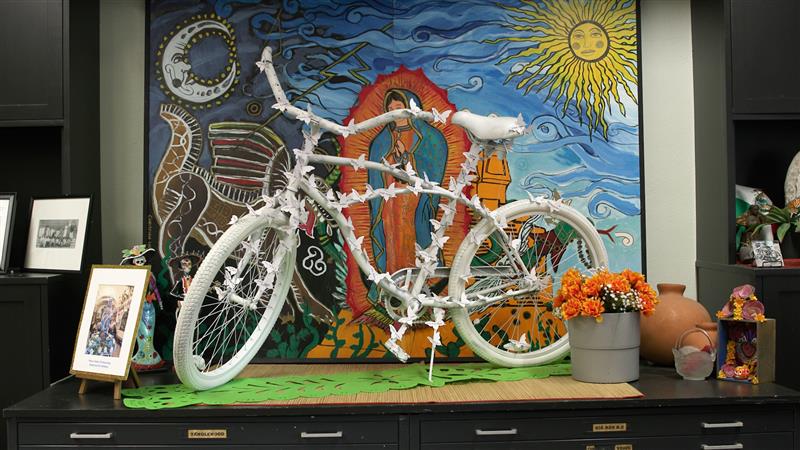 Cyclists killed remembered during Dia De Los Muertos - ABC7 Los