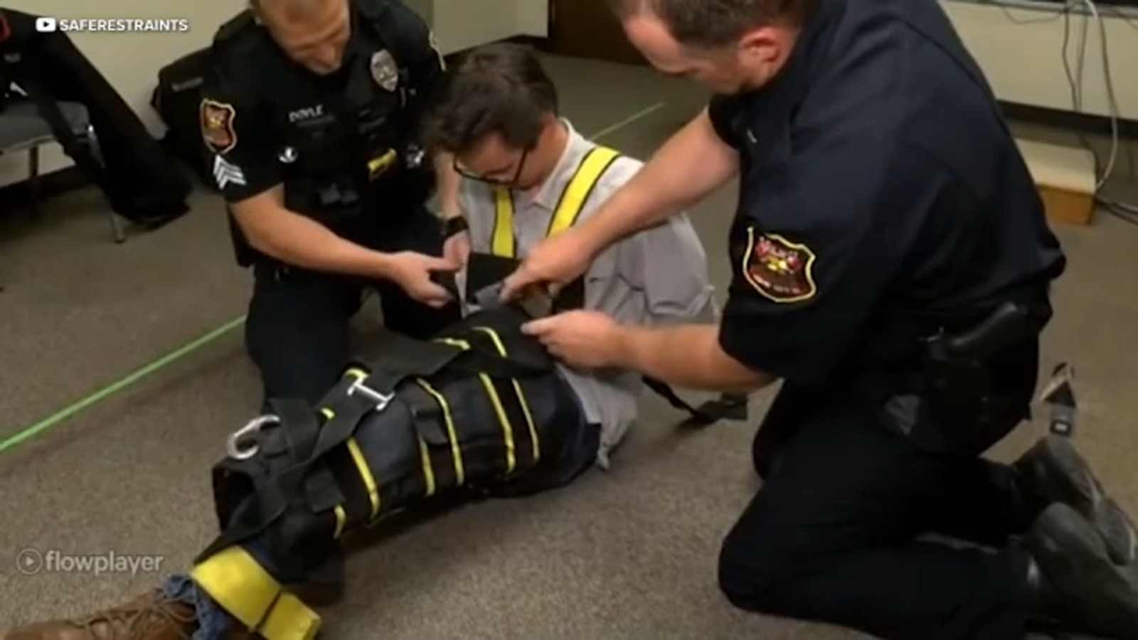 Democratic senators demand answers on ICE's use of full-body restraints