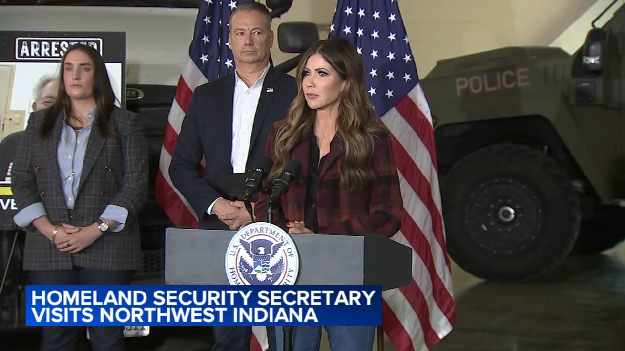 DHS Secretary Kristi Noem rejects Illinois Governor JB Pritzker's