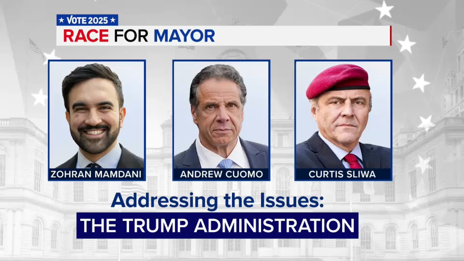 2025 NYC mayoral election: New York City candidates address the issue ...