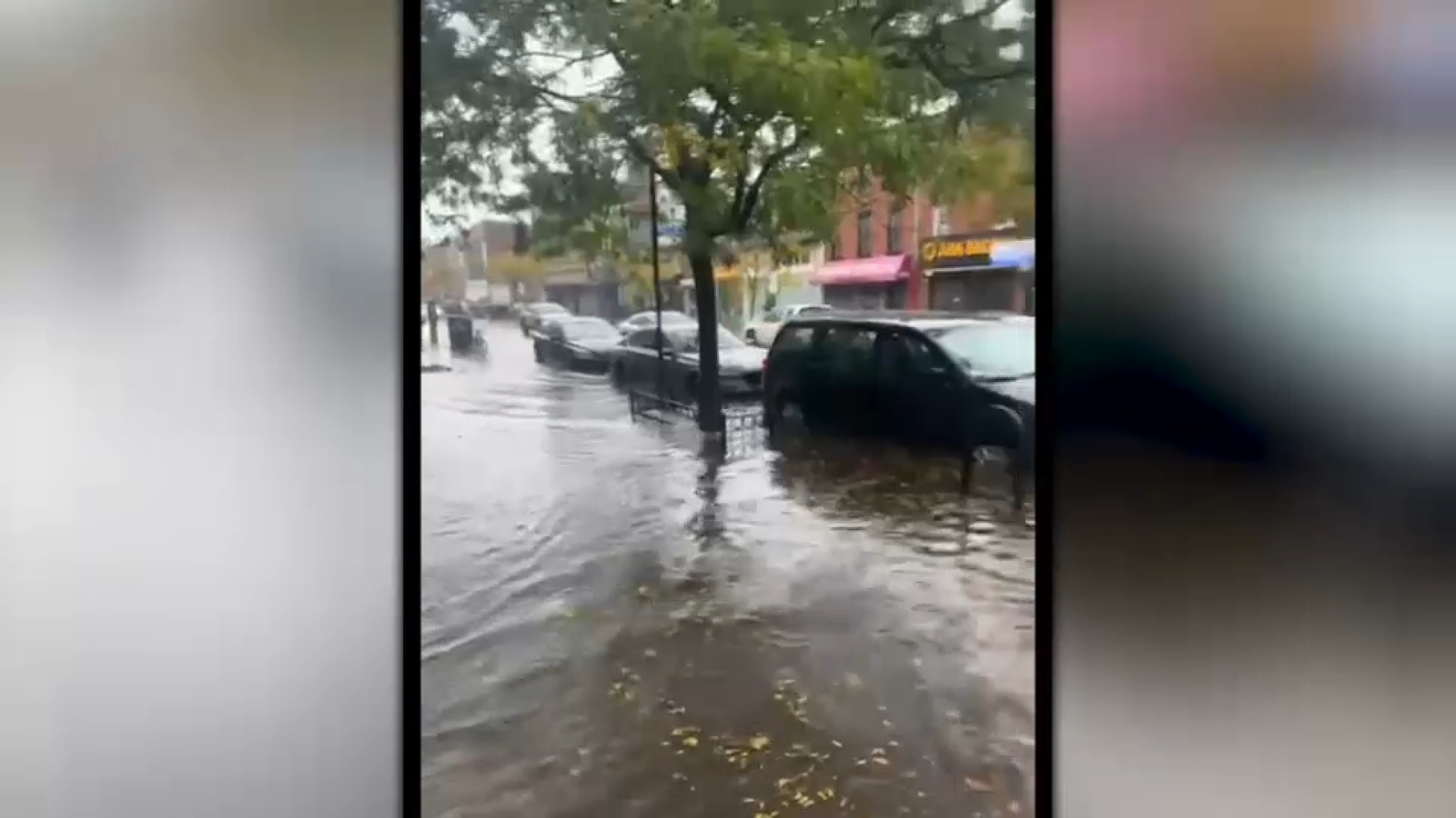 NYC storms: Heavy rain, gusty winds causing damage, transit issues ...