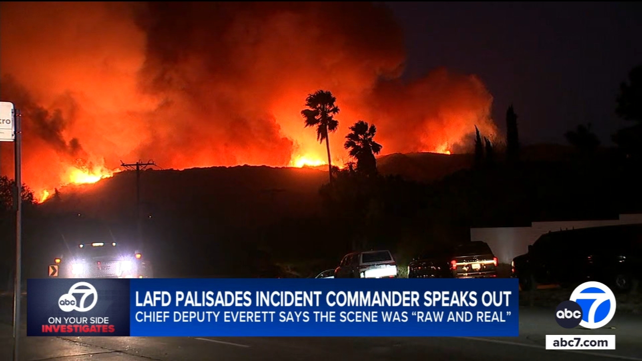 Palisades Fire Incident Commander answers tough questions