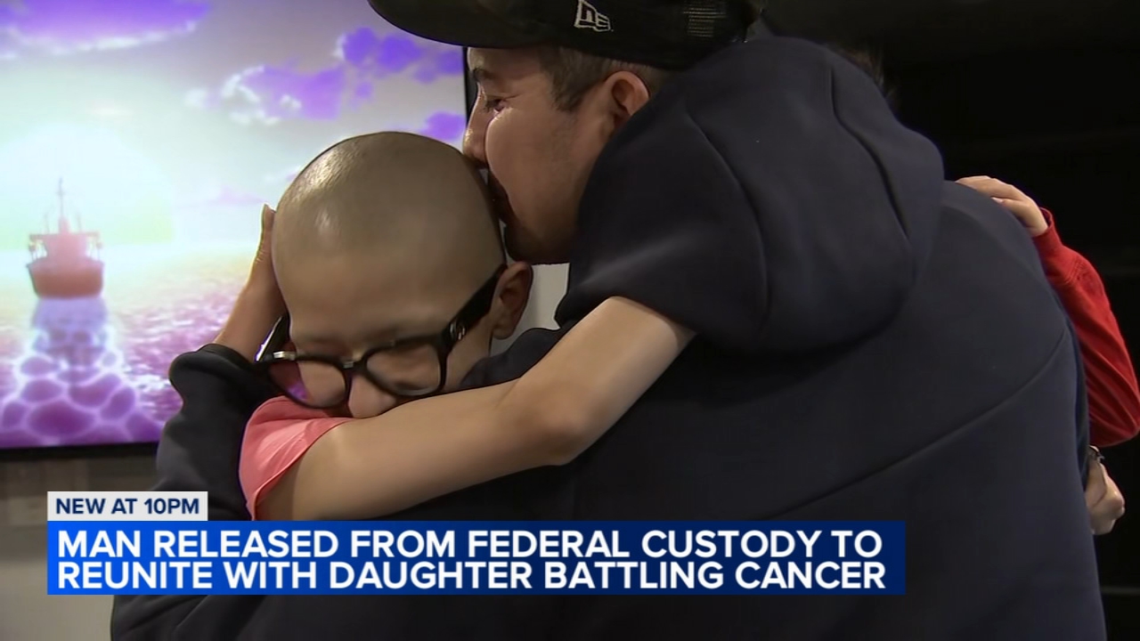 Local father detained by feds reunited with daughter fighting cancer