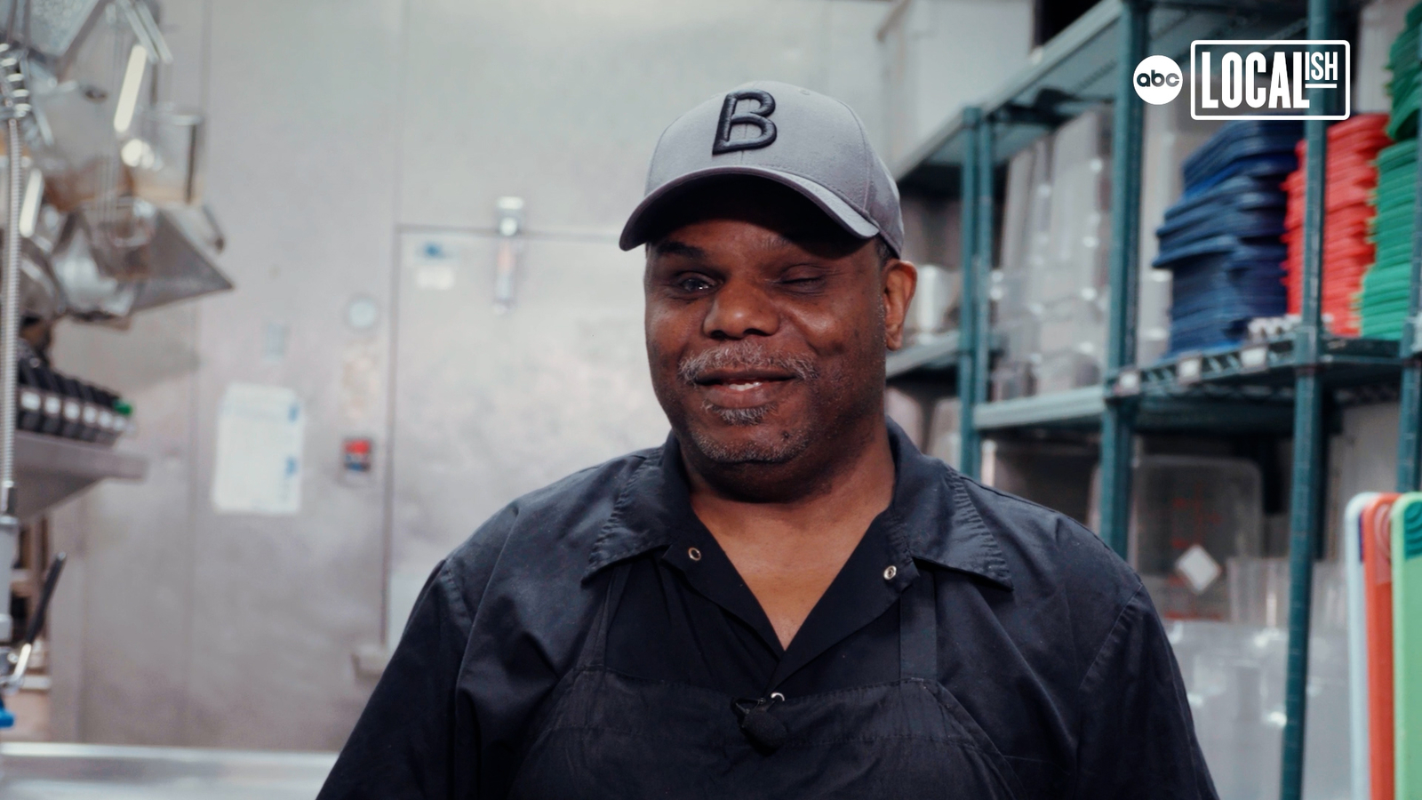 Randy Hall, blind dishwasher at River North, Chicago restaurant Beatrix, voted 'America's Best Dishwasher' by Plate Magazine