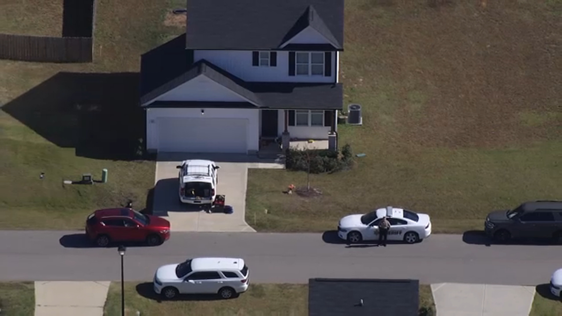 Deputies search near home of man charged with killing children