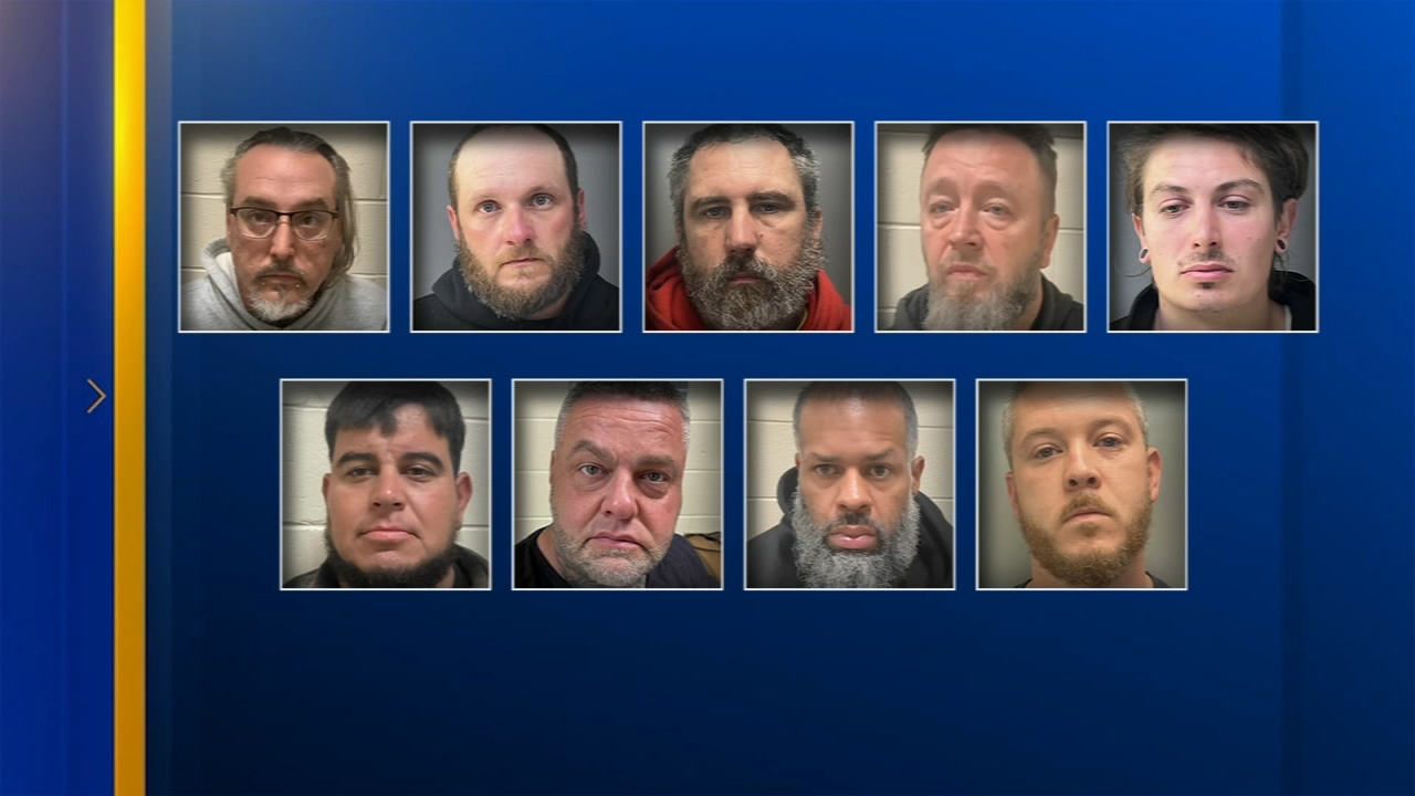 9 Pagans motorcycle gang members arrested for shooting outside