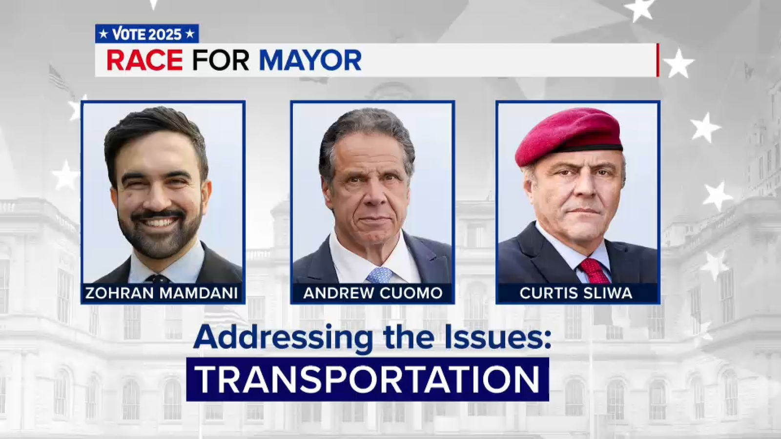 2025 NYC mayoral election: New York City candidates address the issue ...
