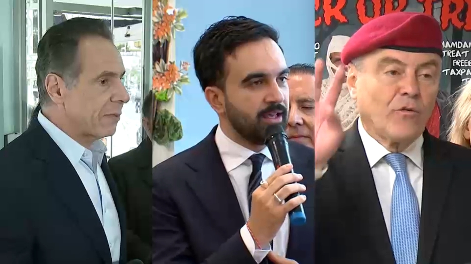 NYC mayoral race: Zohran Mamdani campaigns with seniors as Andrew Cuomo ...