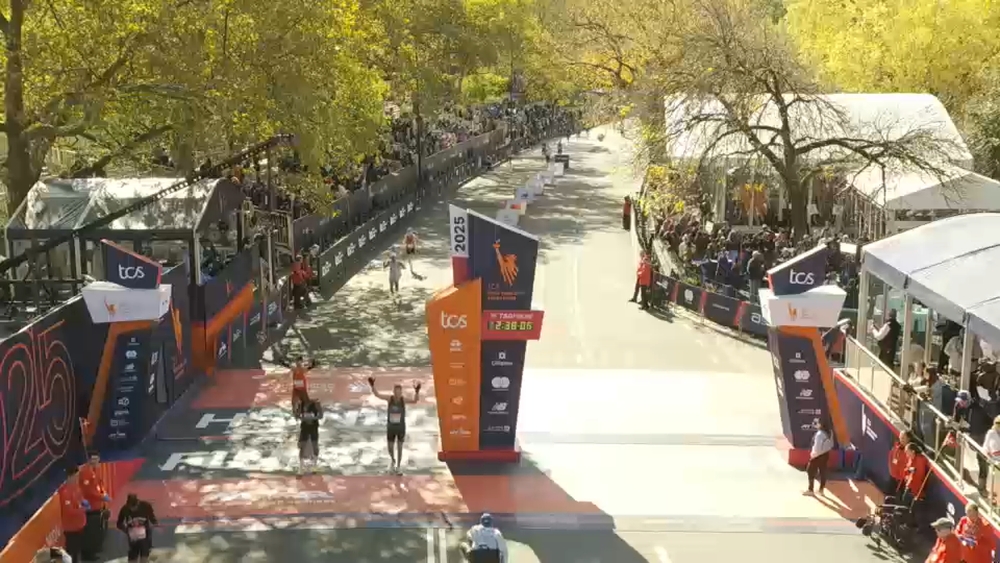 Finishers 1130am through 12p