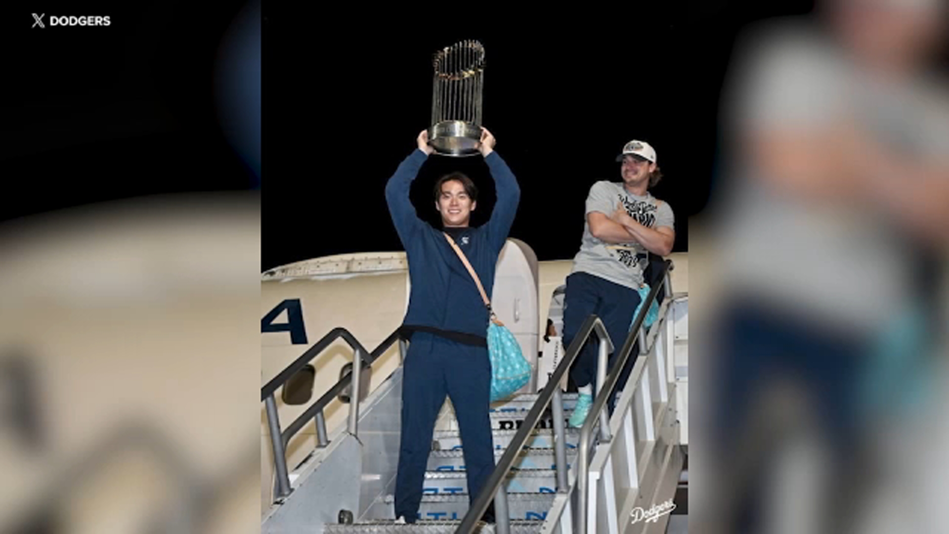 Dodgers return to LA as repeat World Series Champions