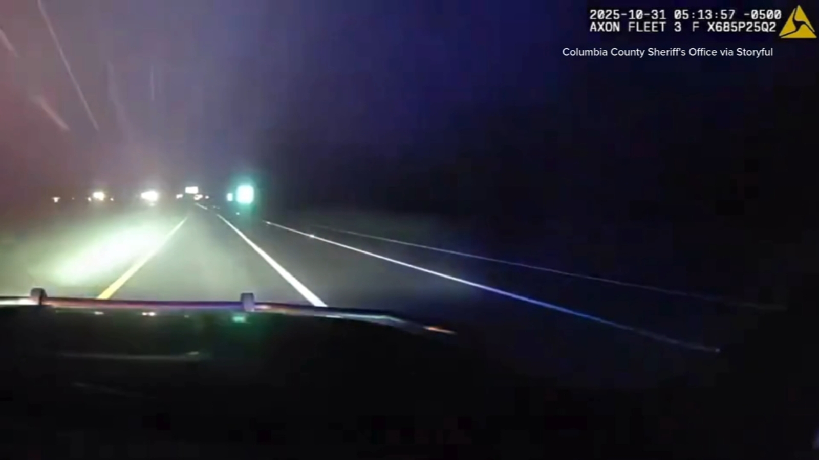 Driver crashes on Halloween after sleeping just 1 hour, Wisconsin sheriff says