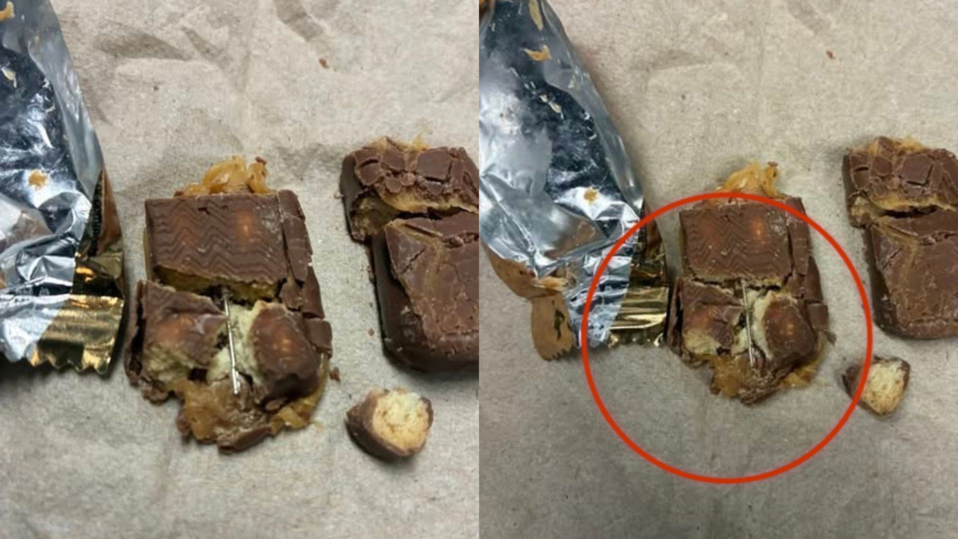 Kentucky police warn that multiple needles were found in Halloween candy.