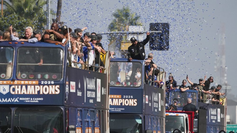 2025 Dodgers World Series Champions celebration | Full Parade