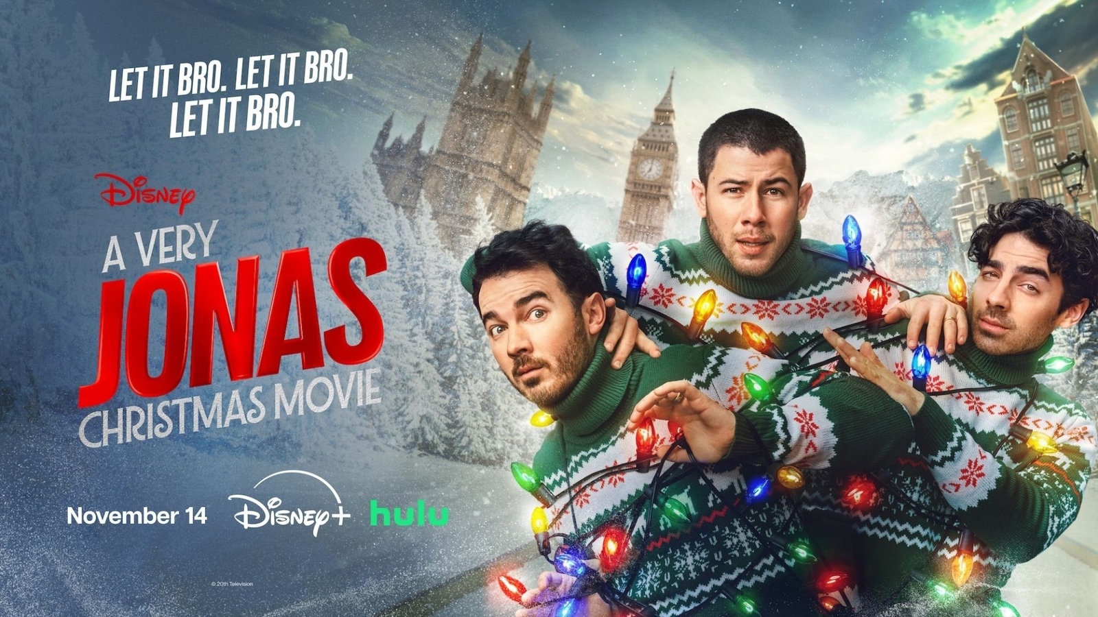 Jonas Brothers release single and trailer for "A Very Jonas Christmas Movie"
