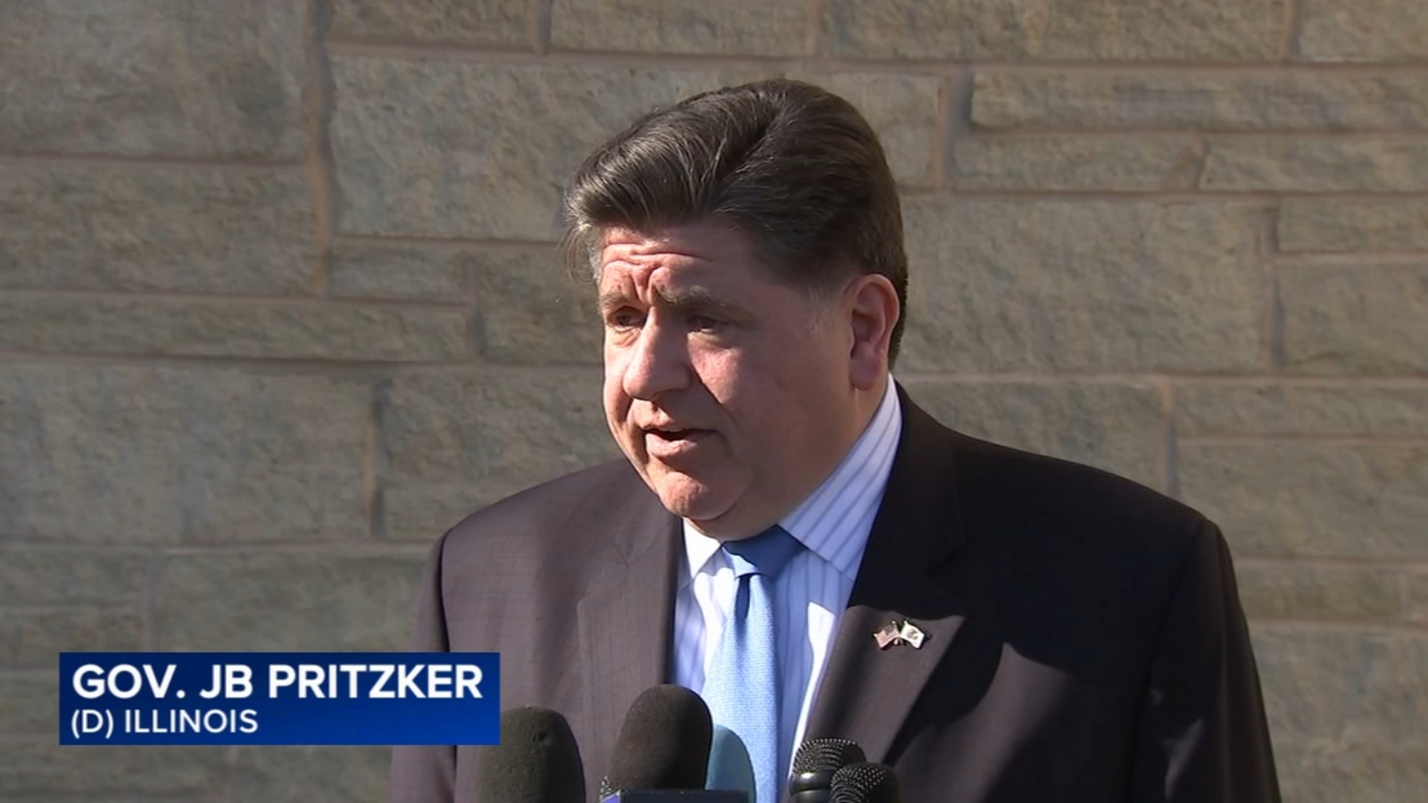 Gov. JB Pritzker reacts to Donald Trump immigration comments in '60 ...