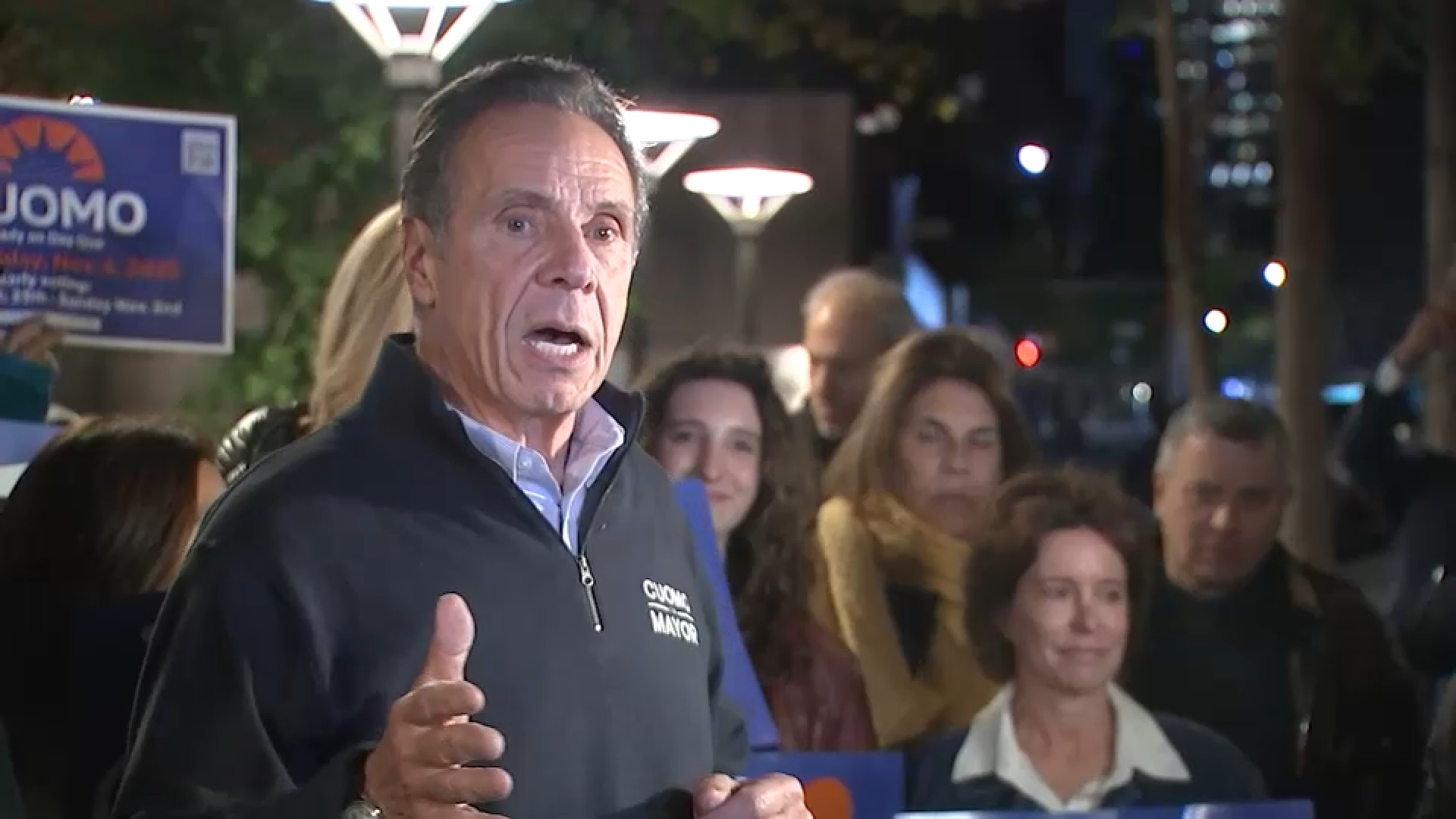 Cuomo shrugs off day-before-the-election endorsement from President Trump