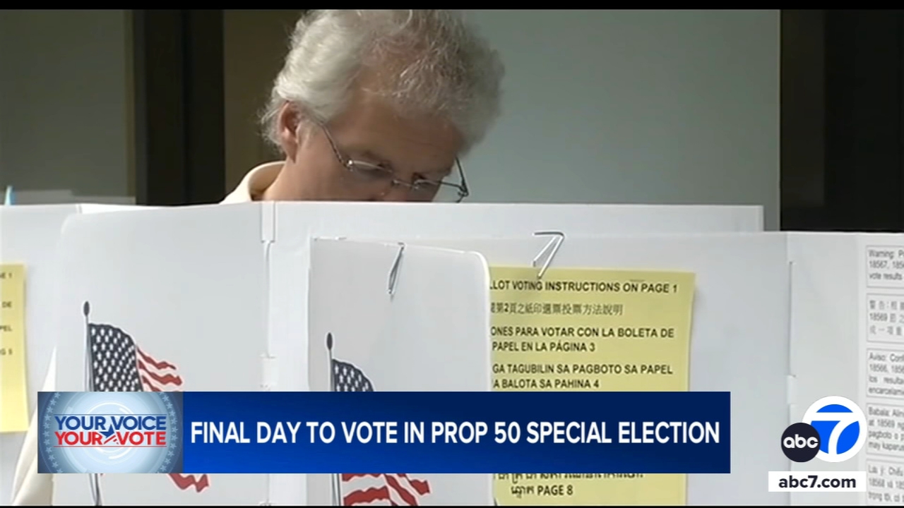 Voters across LA hit the polls on Election Day morning